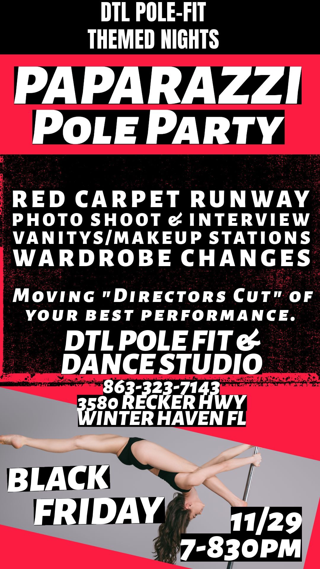 Pole Paparazzi Theme Night