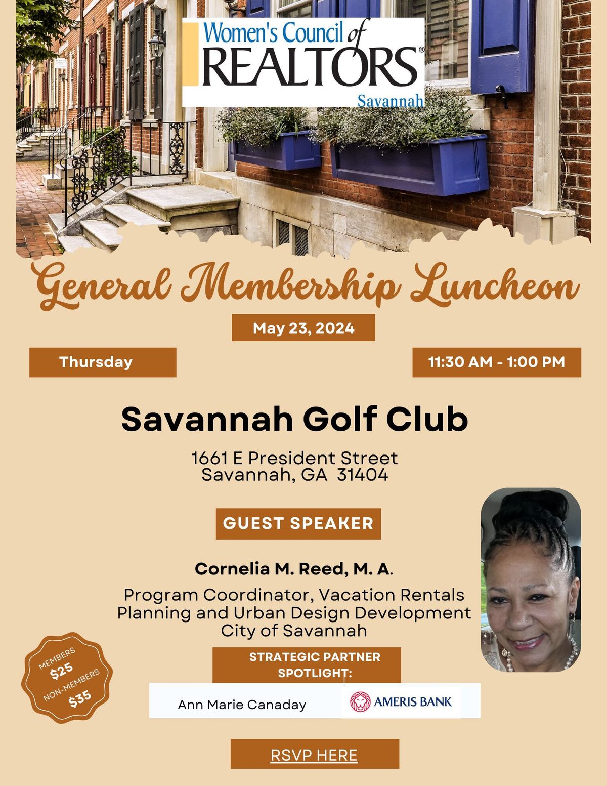 Women's Council of REALTORS Savannah - May General Membership Luncheon
