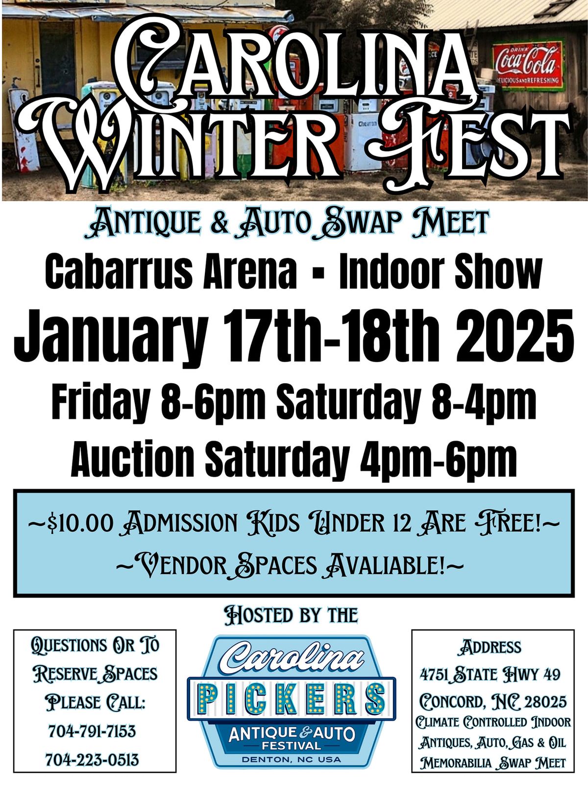 Carolina Winter Fest Antique And Auto Swap Meet 