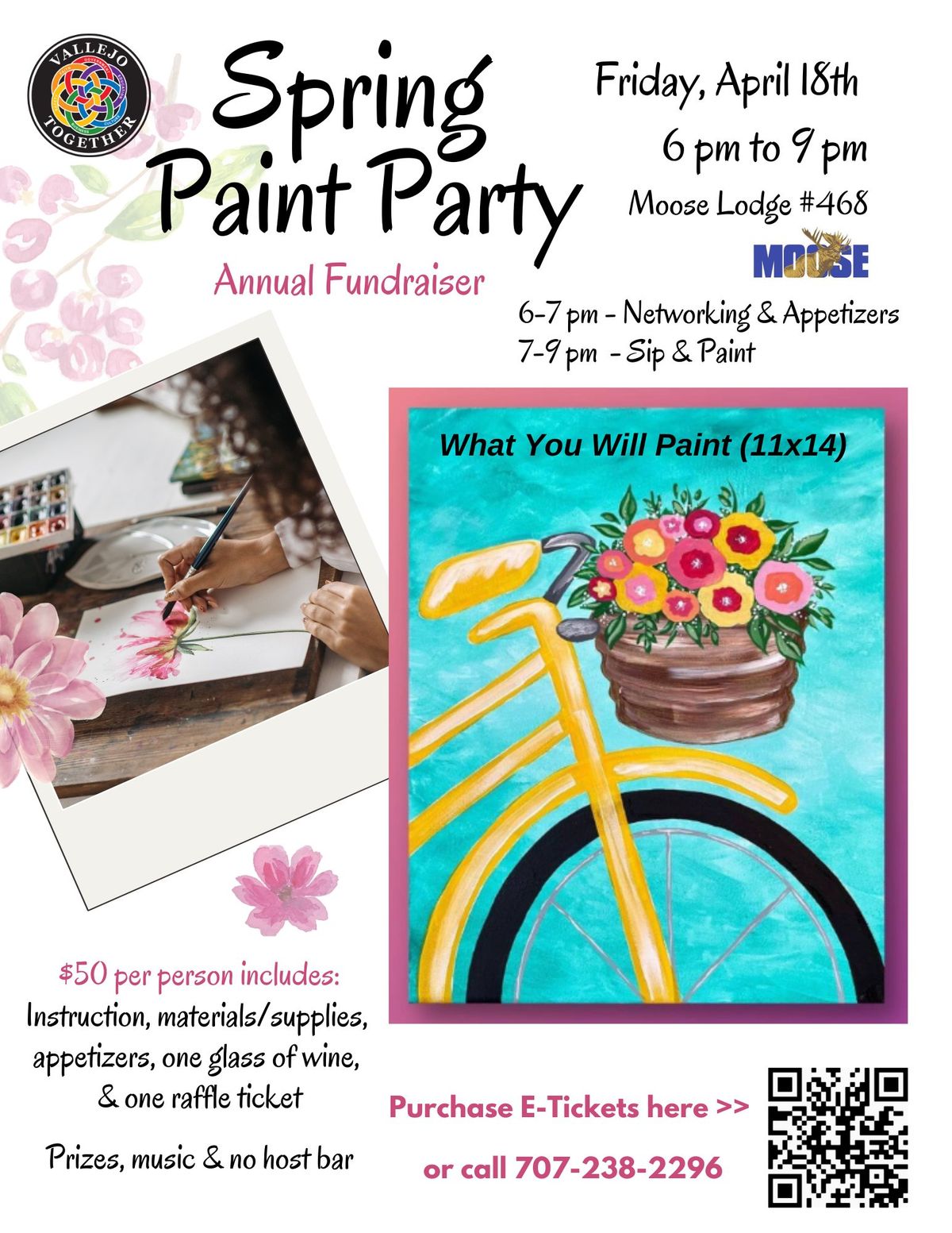 Annual Spring Paint Party Funddraiser