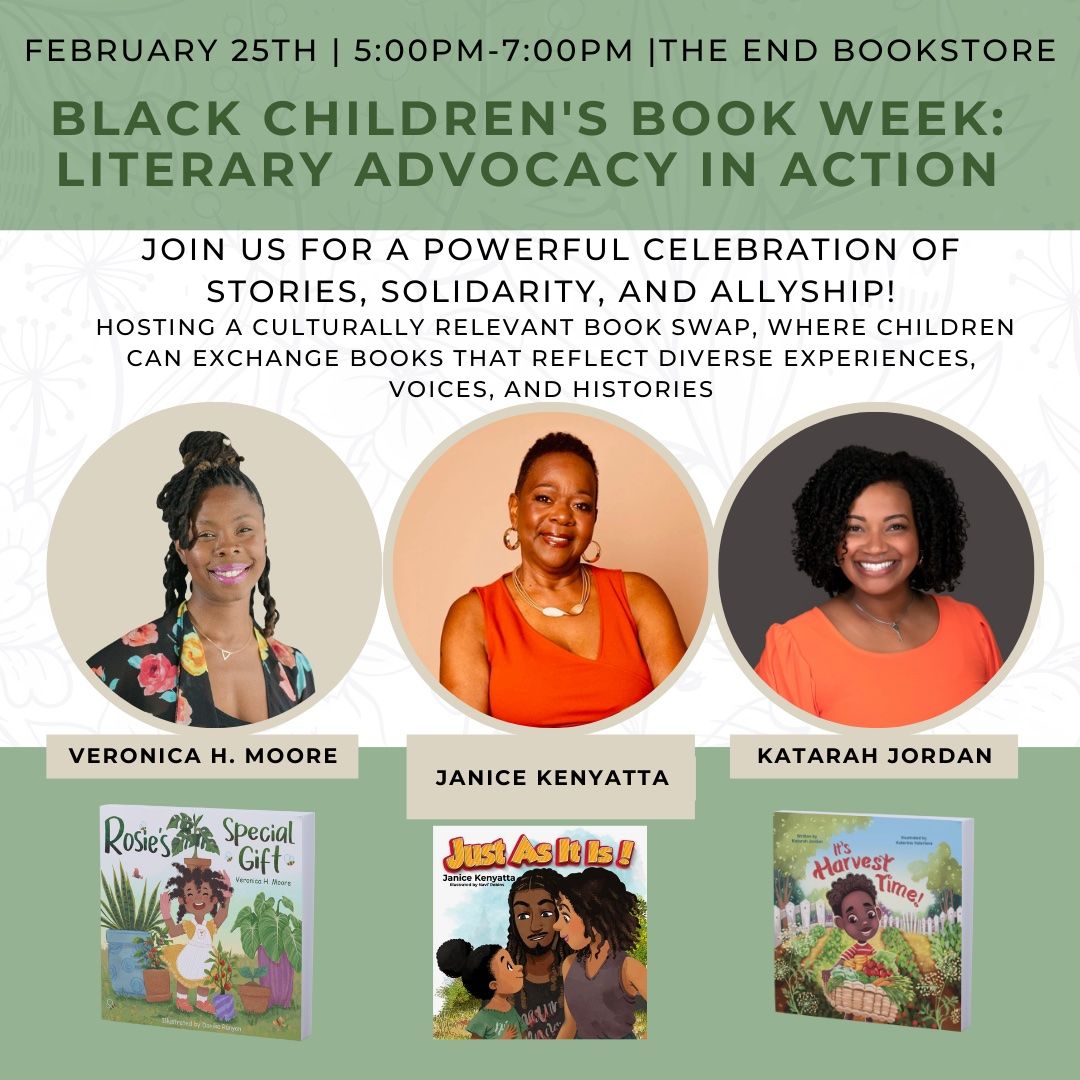 Black Children's Book Week - Kick Off w\/Authors