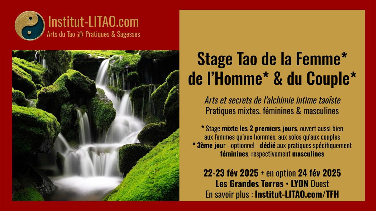 Tao de la Femme*, de l'Homme* & du Couple* aux Grandes Terres (69340)