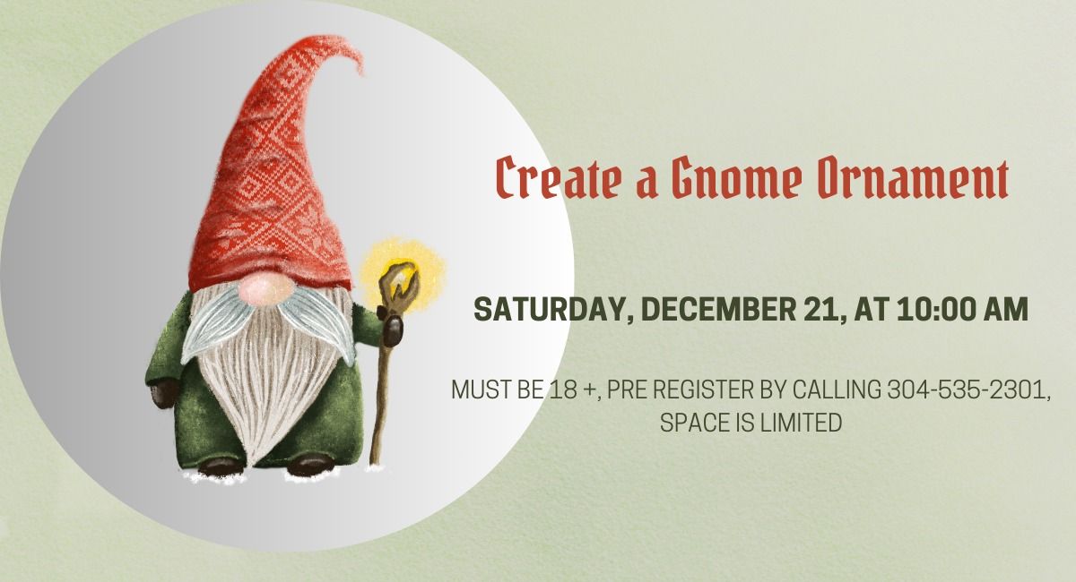 Create a Gnome Ornament