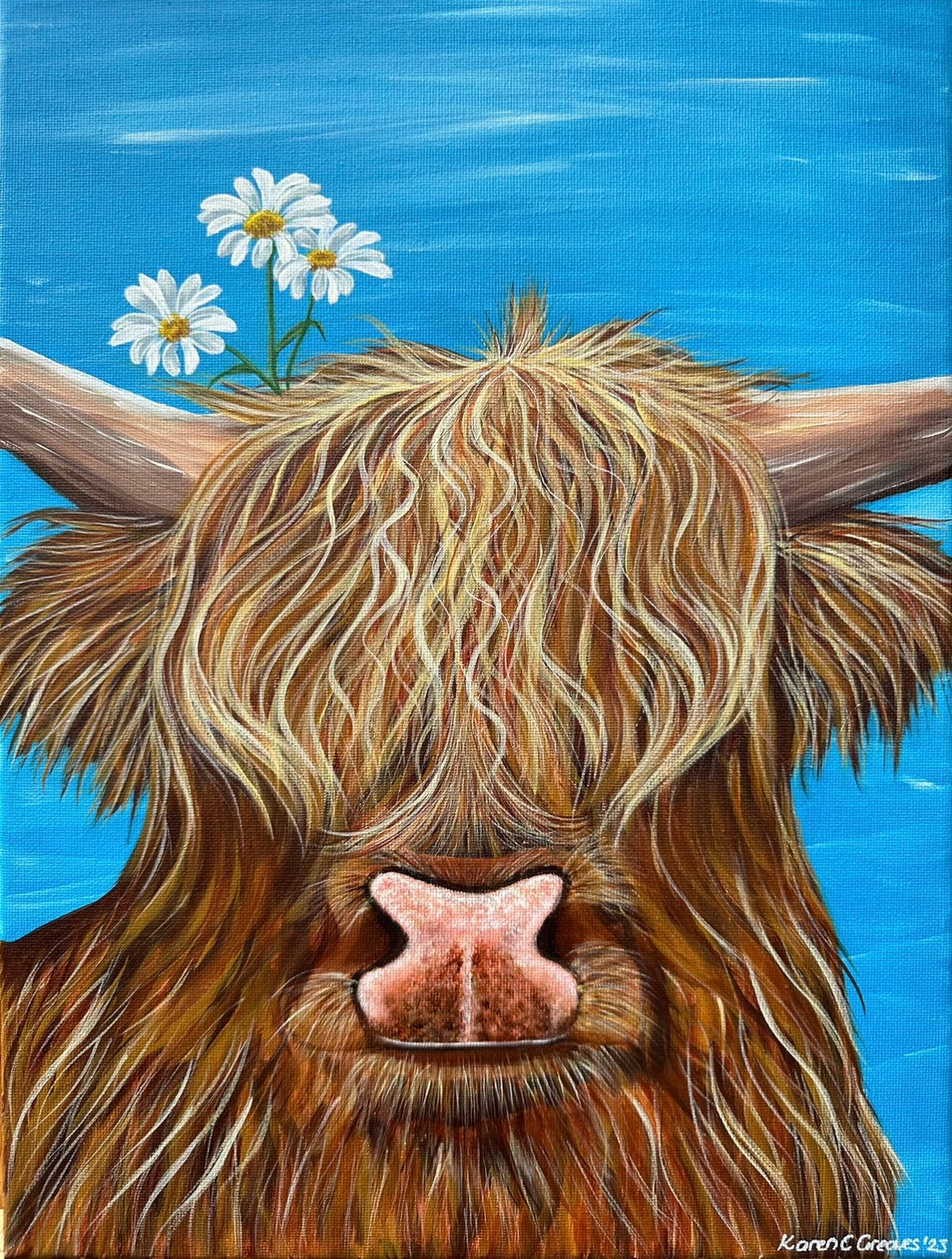 Flossy the Highland cow_July_Fri