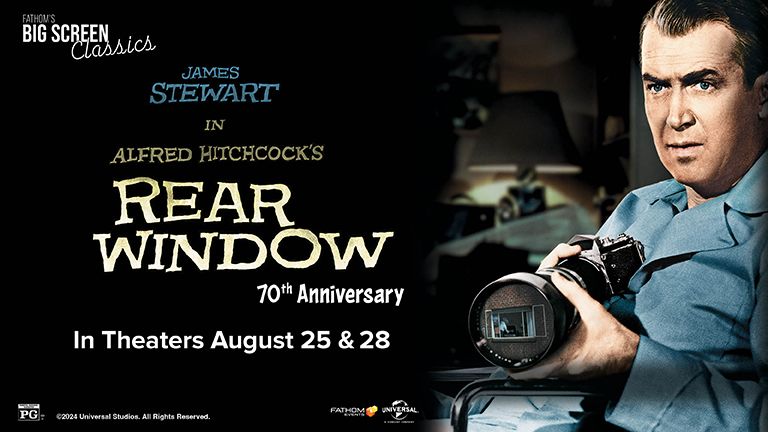 Rear Window 70th Anniversary - Fathom\u2019s Big Screen Classics