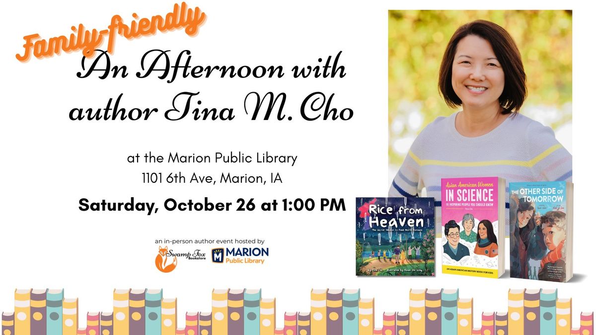 Author Event: Tina M. Cho