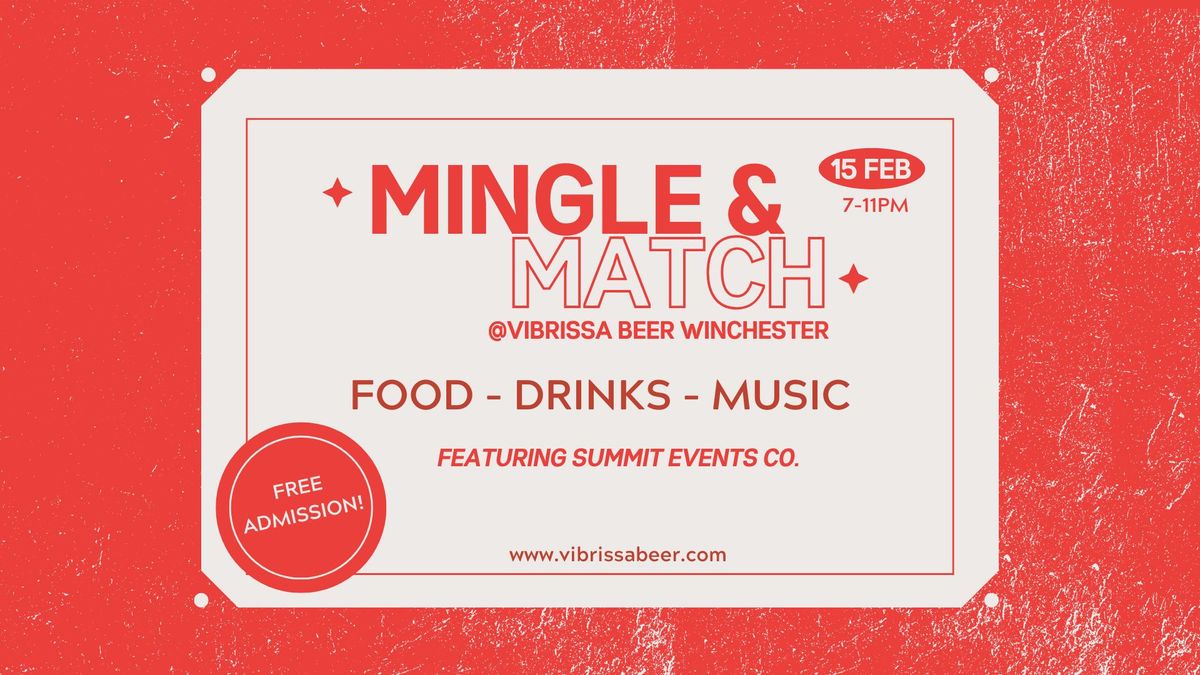 Mingle & Match @ Vibrissa Beer Winchester