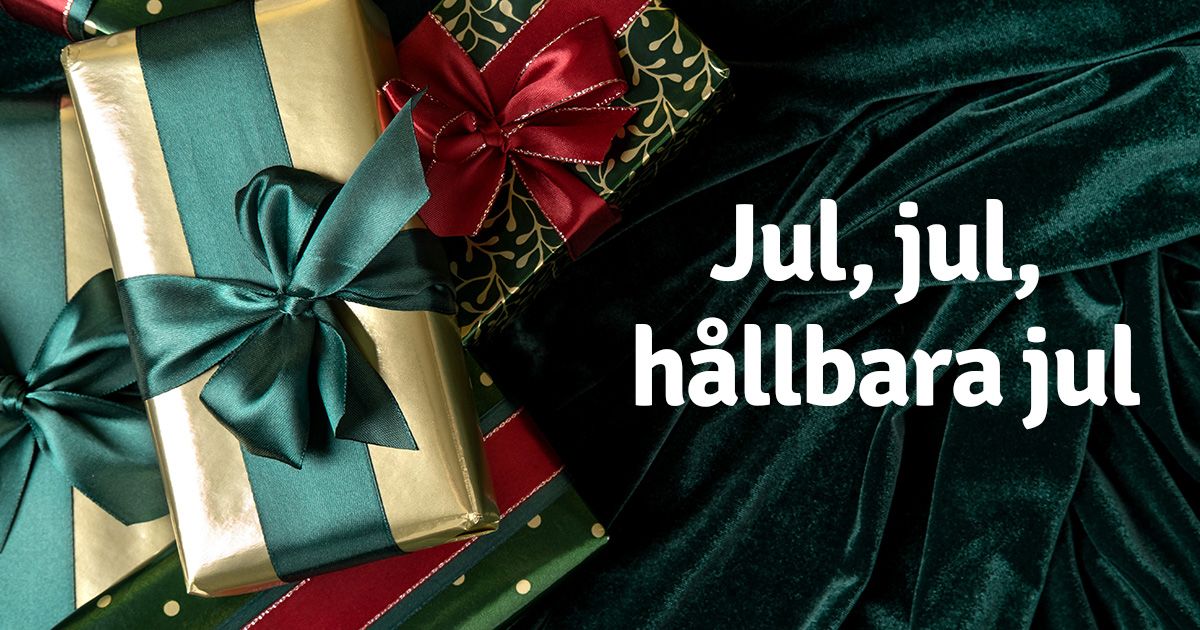 H\u00e5llbar julmarknad!