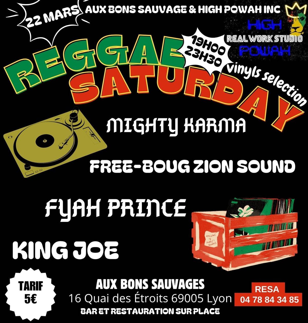 REGGAE SATURDAY 