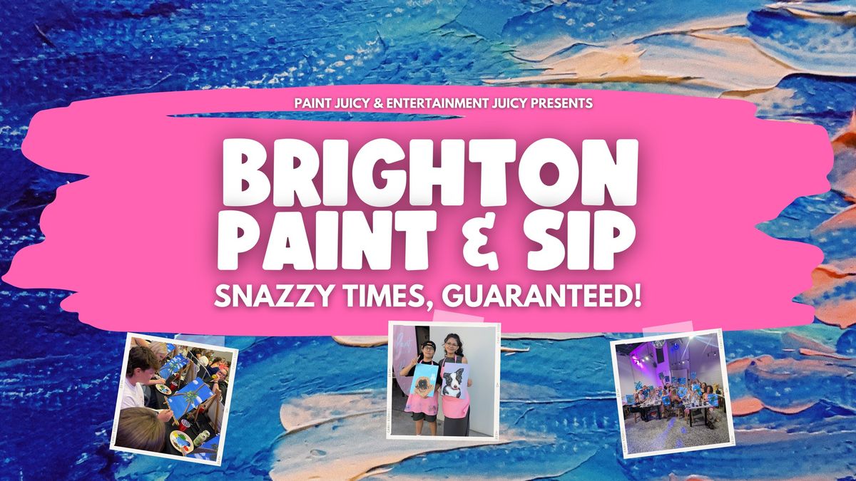 PAINT & SIP BRIGHTON HOTEL BRISBANE x PAINT JUICY