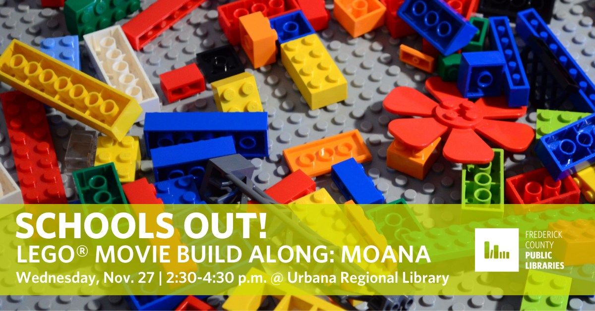 LEGO\u00ae Movie Build-Along: Moana!