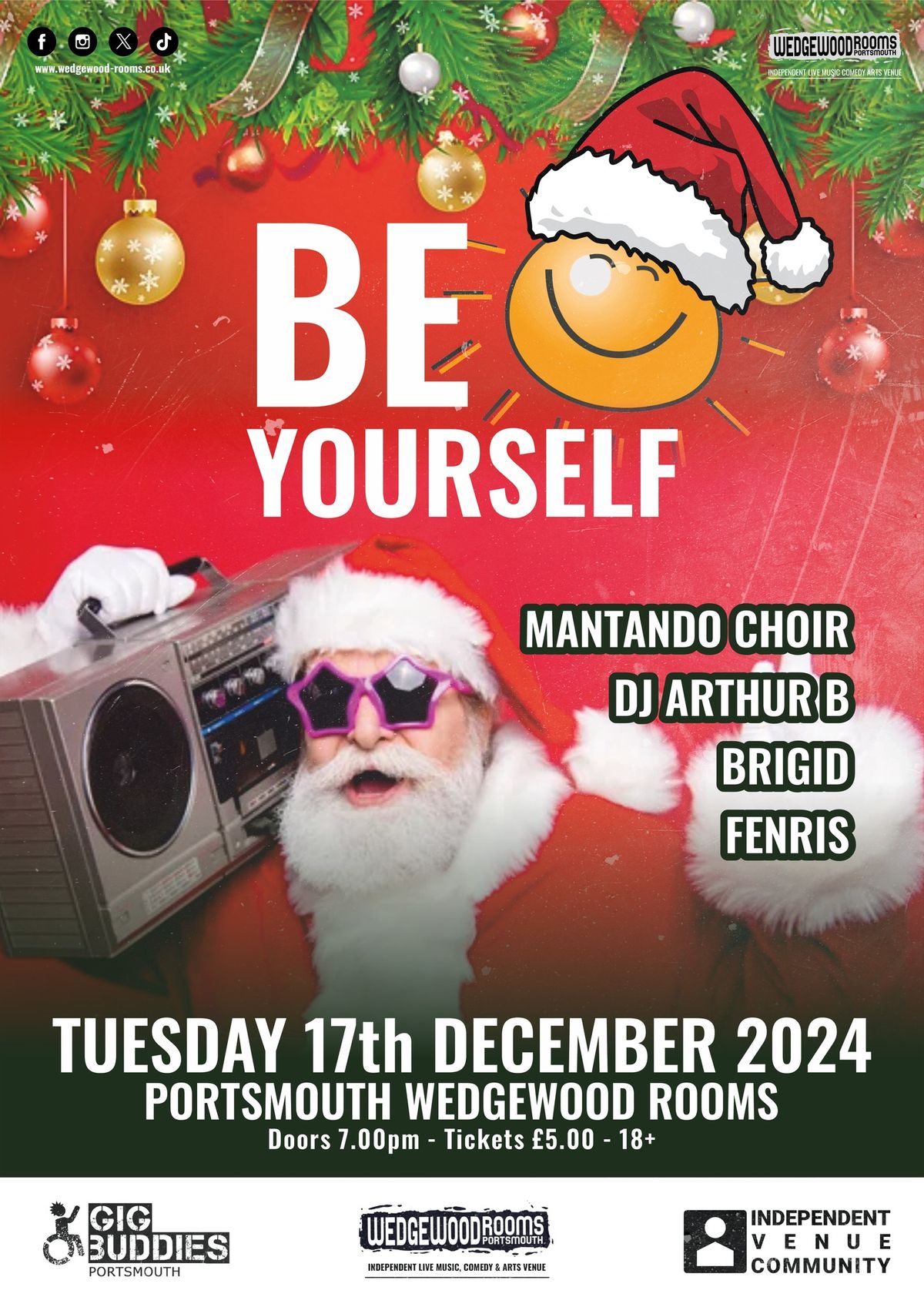 Be Yourself Xmas Party