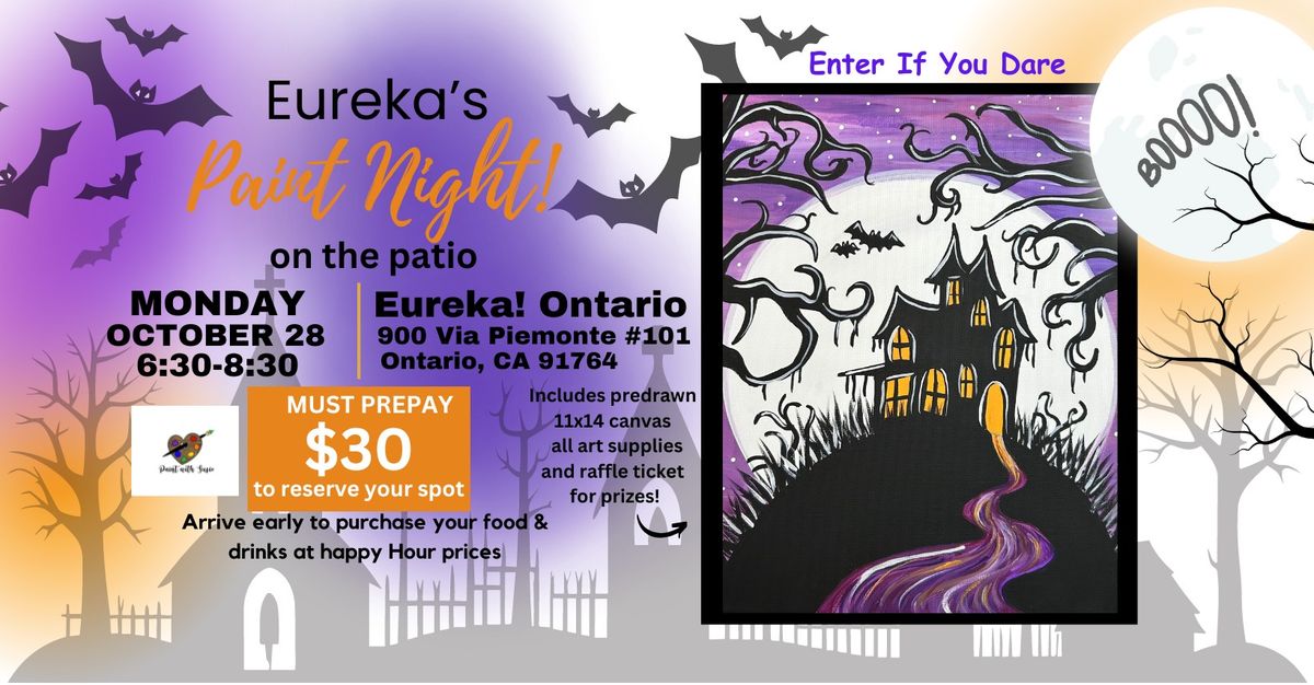 Eureka's Paint Night," Enter If You Dare!"