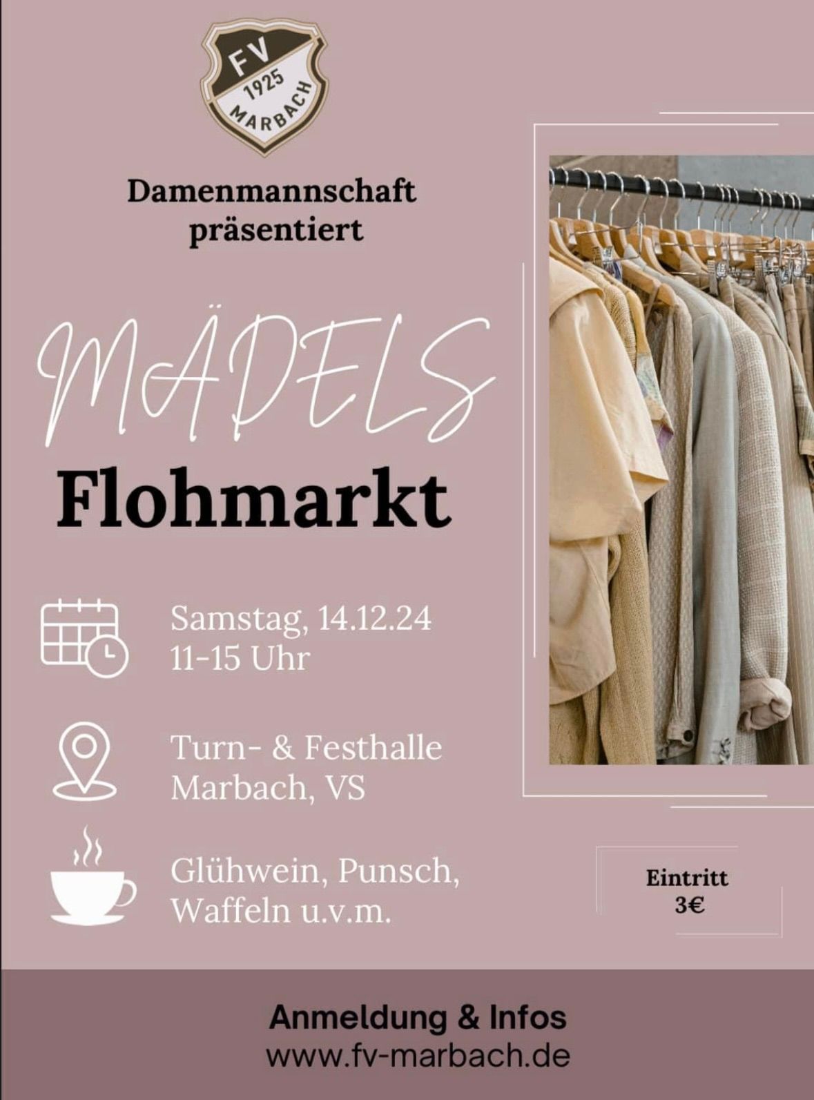 FV Marbach M\u00e4dels Flohmarkt 