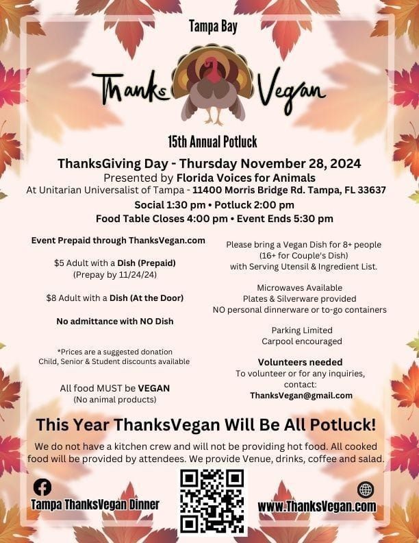 Tampa Bay ThanksVegan 2024