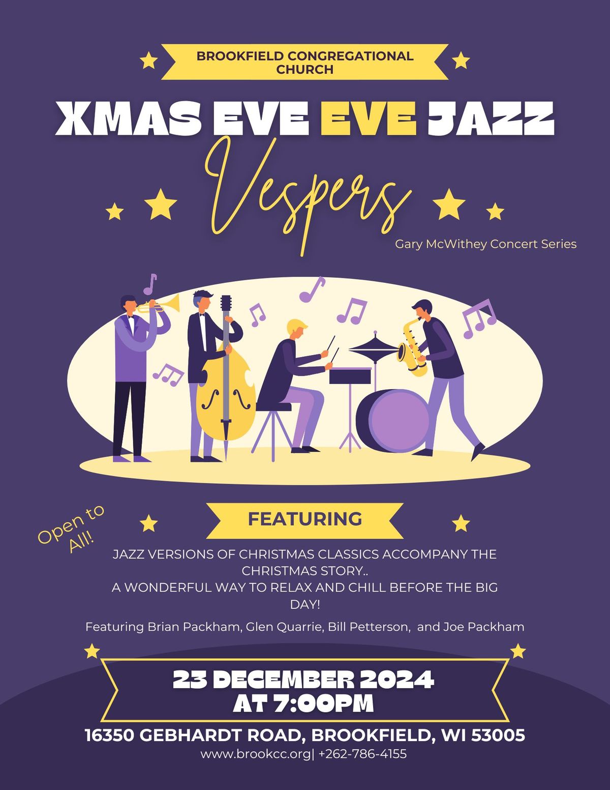 Christmas Eve EVE Jazz Vespers