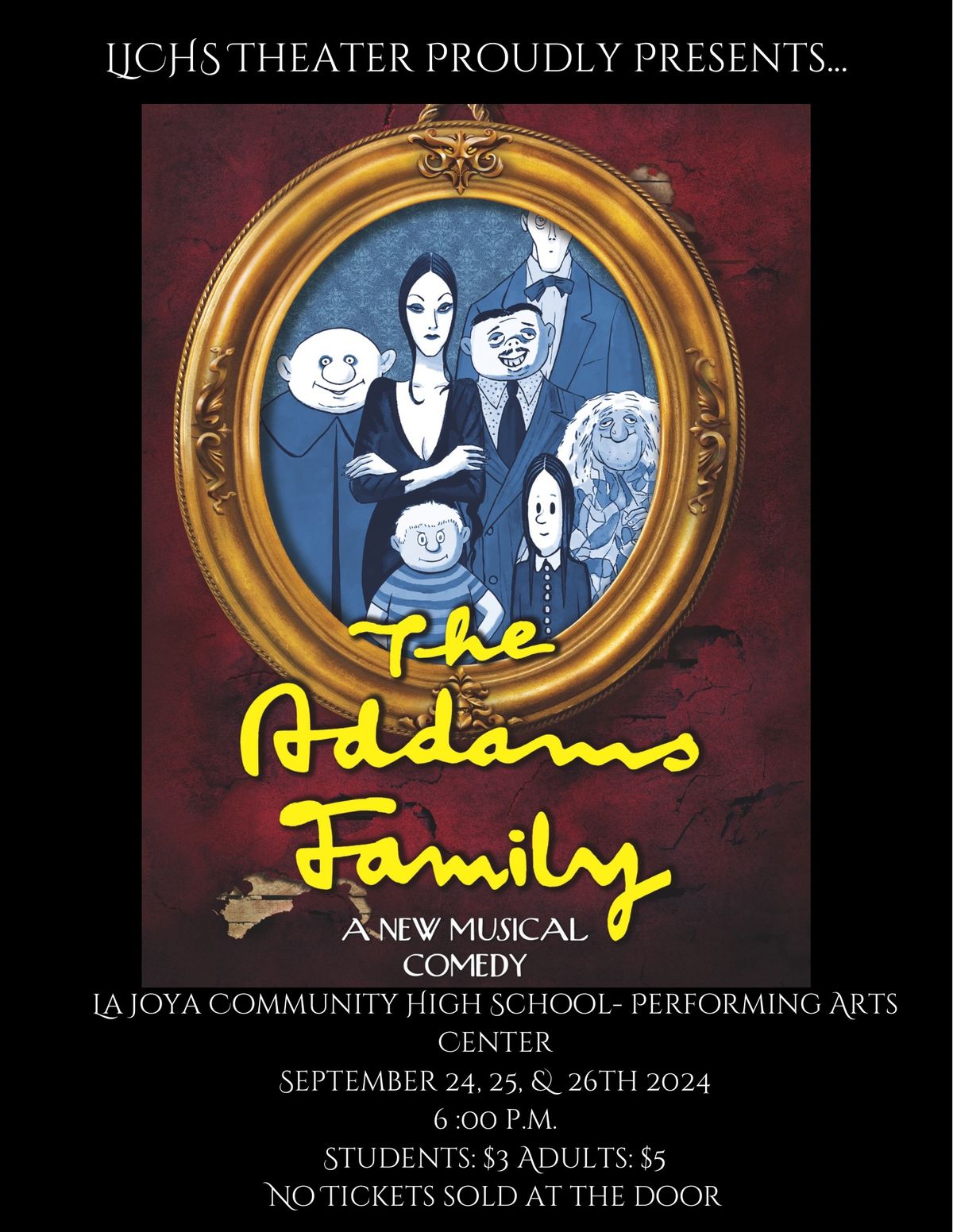 LJHS Theater presents: The Addams Family Musical 