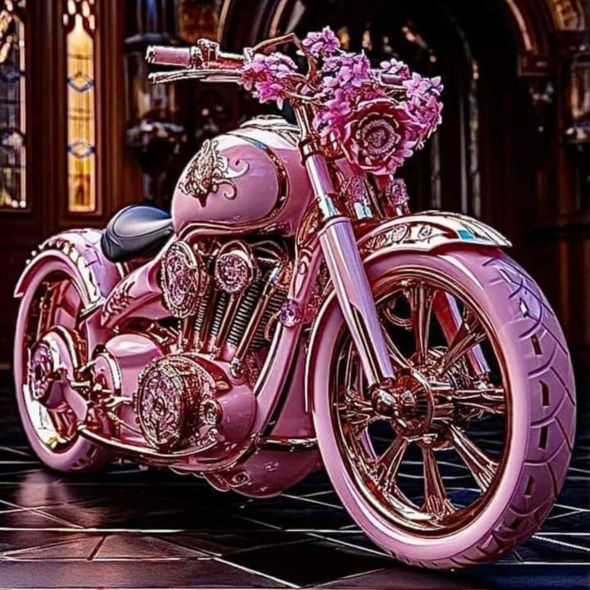 Pink Paisleys at Choppers