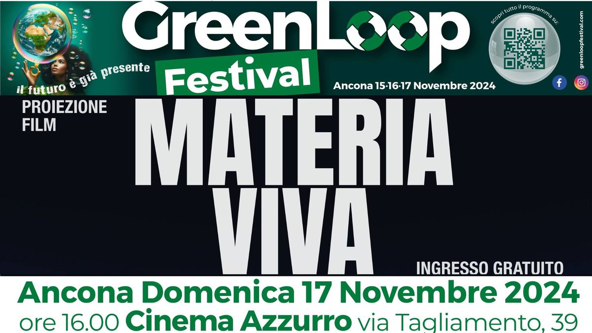 Proiezione del film MATERIA VIVA