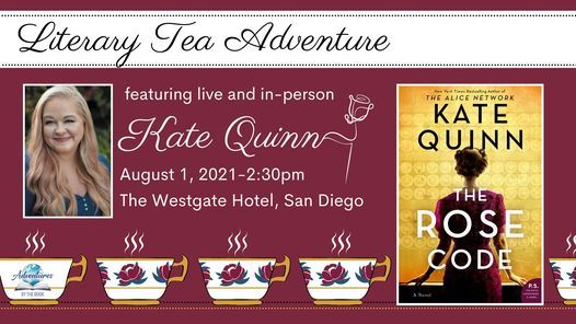 Literary Tea featuring Kate Quinn