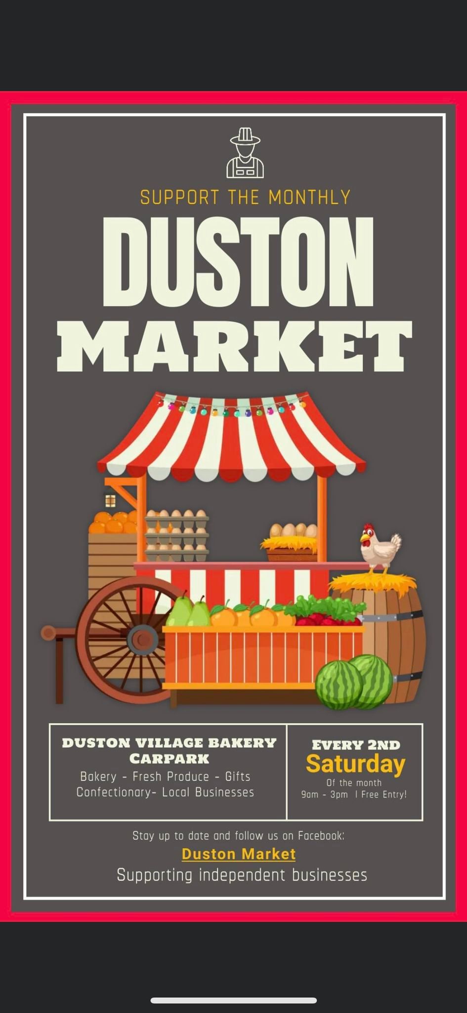 Duston Market - May