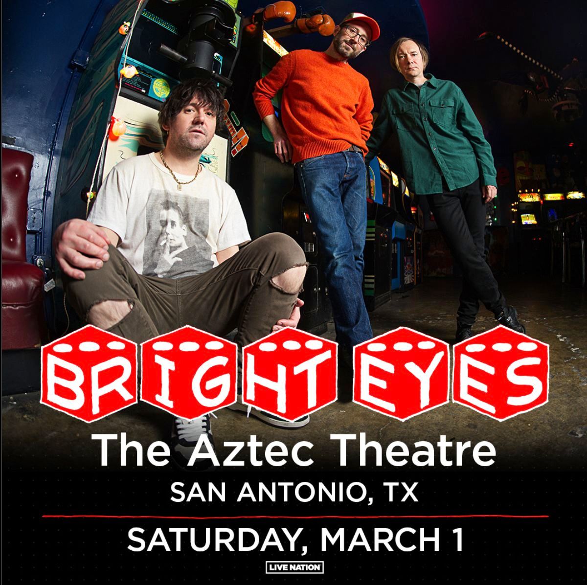 Bright Eyes at Aztec Theatre