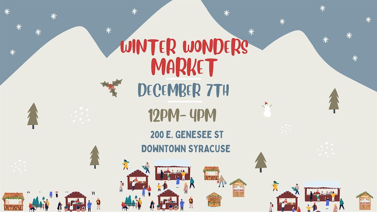 Winter Wonders Market & Ugly Sweater Contest