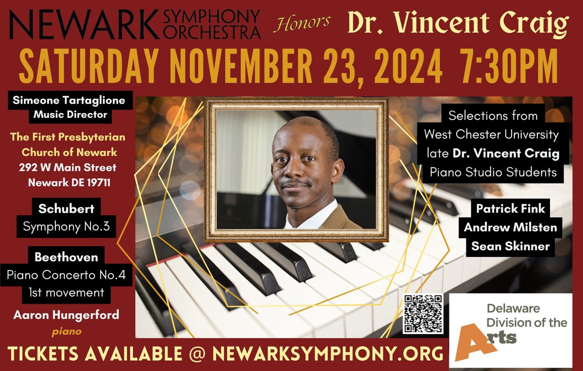 Chamber Concert "Honoring Dr. Vincent Craig"