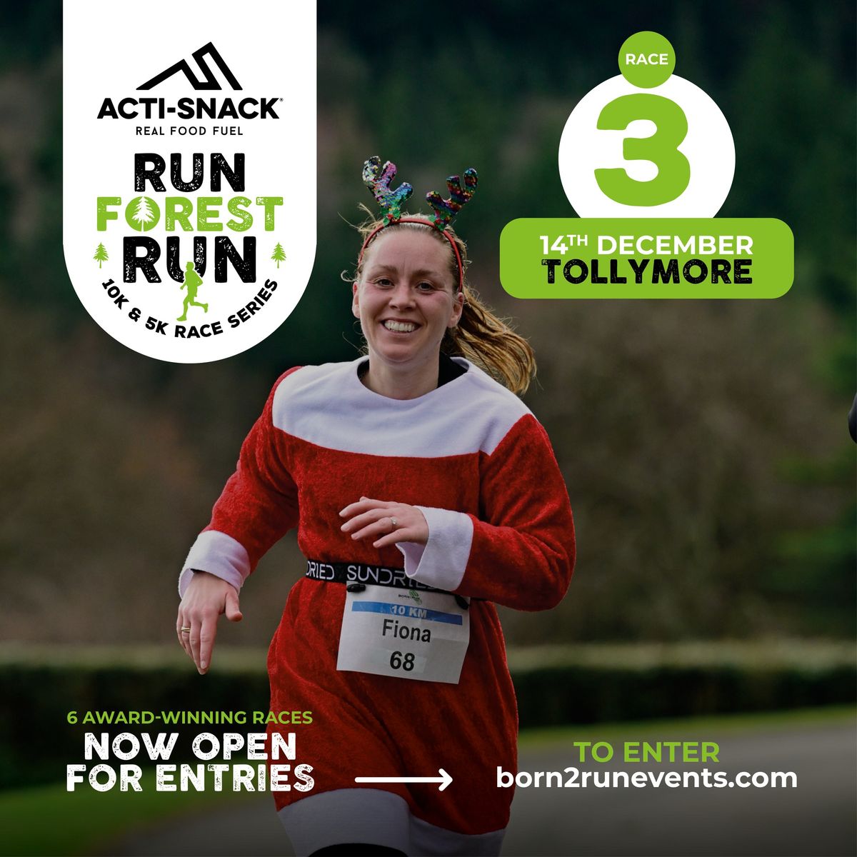 ACTI-SNACK RUN FOREST RUN Tollymore 10K & 5K