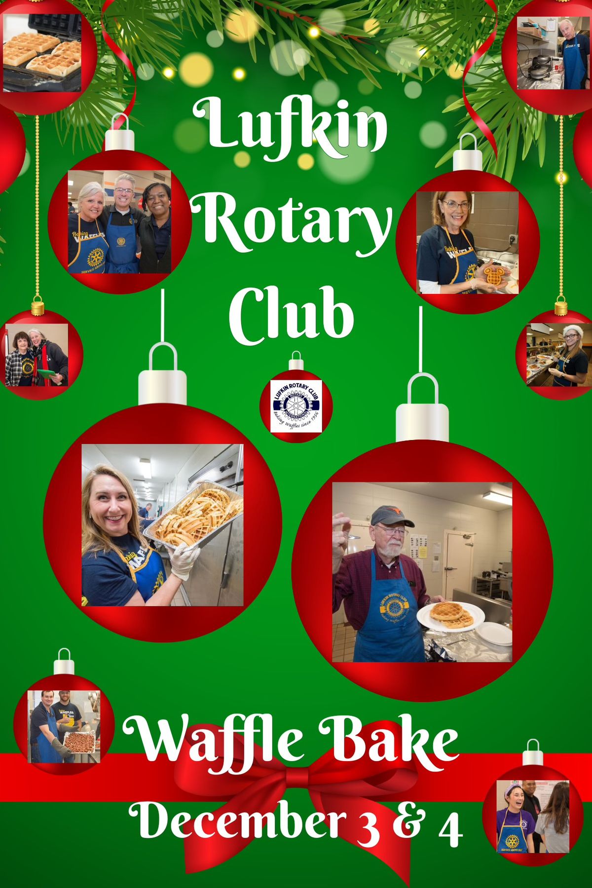 Lufkin Rotary Club Waffle Bake