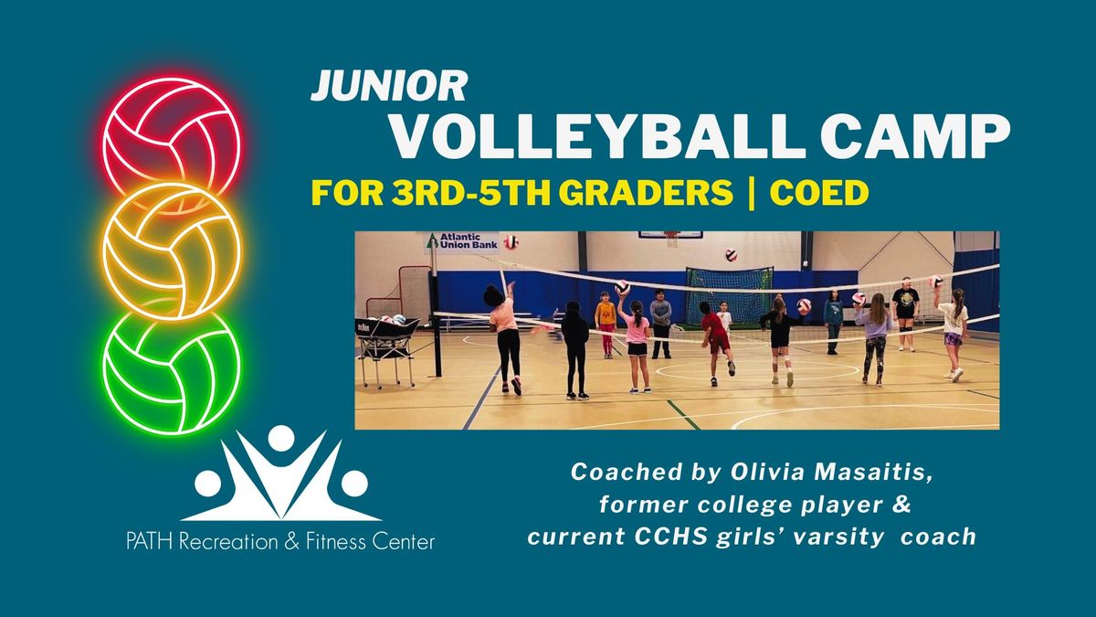 Junior Volleyball Camp for 3rd-5th Graders