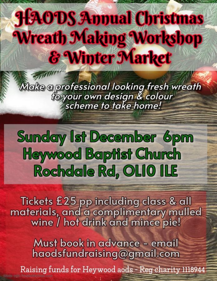 HAODS Annual Wreath Making Event 