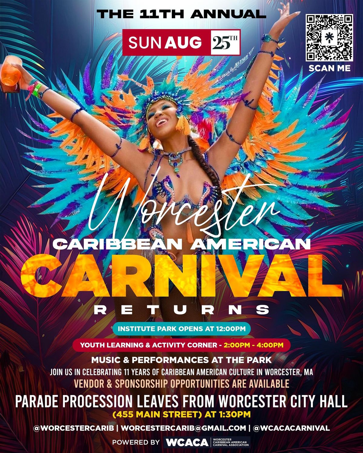 11th Annual Worcester Caribbean American Carnival