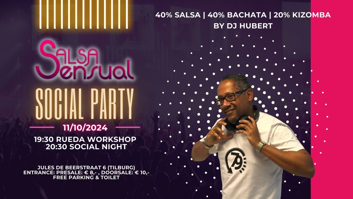 Salsa Sensual Social Party october edition