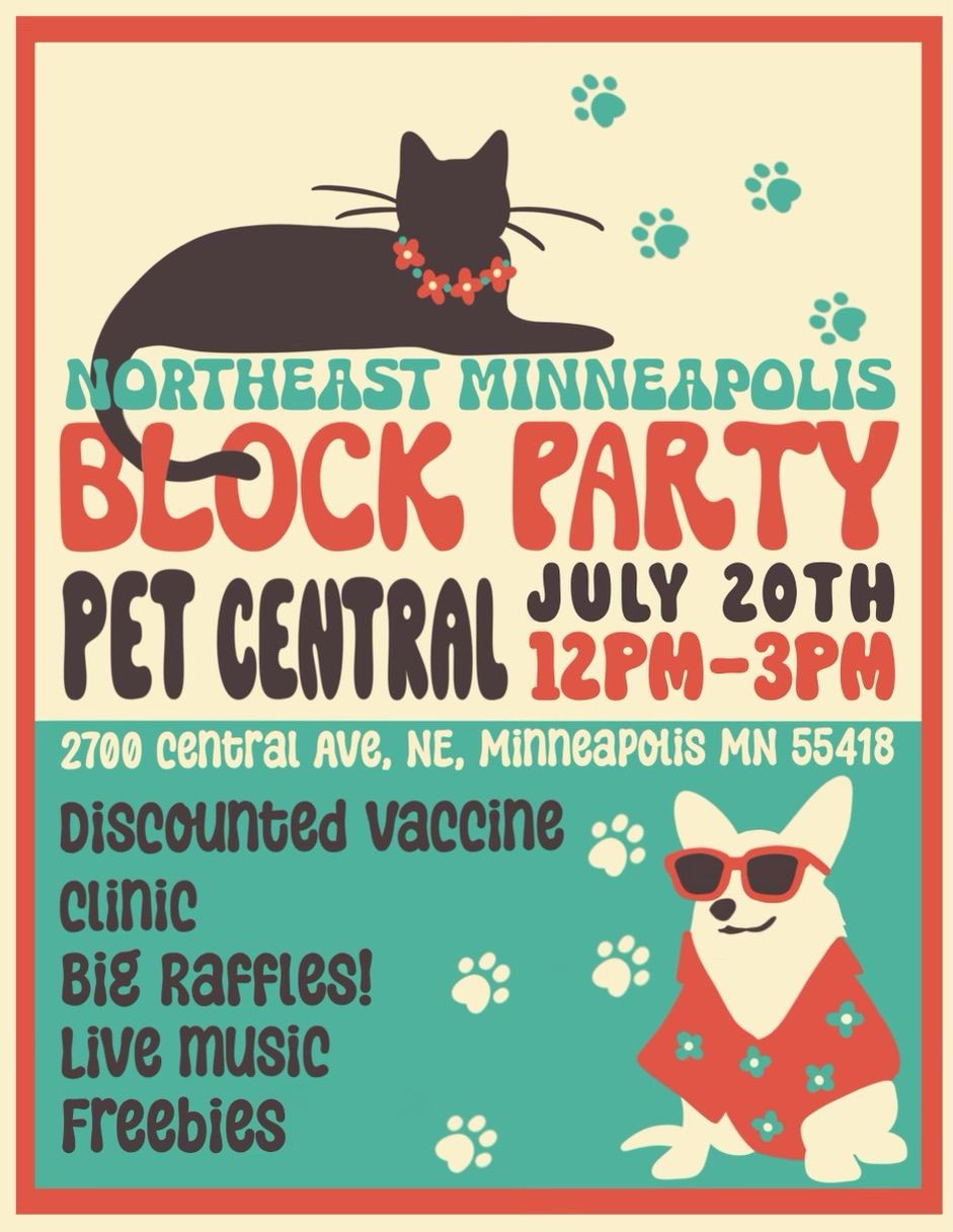4th annual Pet Central block party