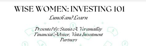 Wise Women: Investing 101