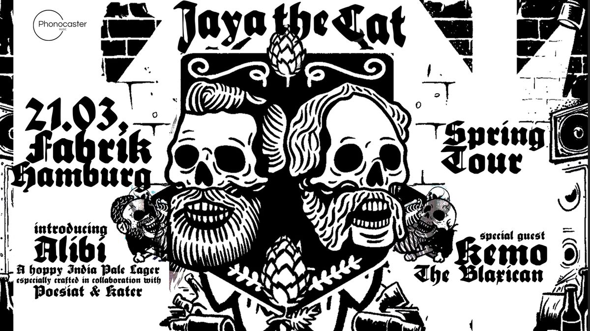 JAYA THE CAT @ Fabrik Hamburg \/\/ with KEMO THE BLAXICAN (Delinquent Habits)