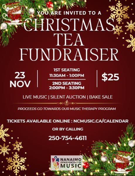 The NCM Annual Christmas Tea Fundraiser