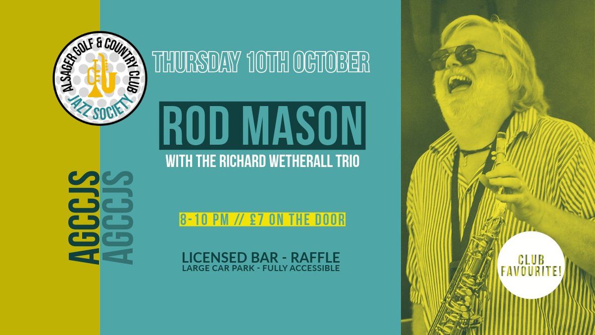 Rod Mason with the Richard Wetherall Trio