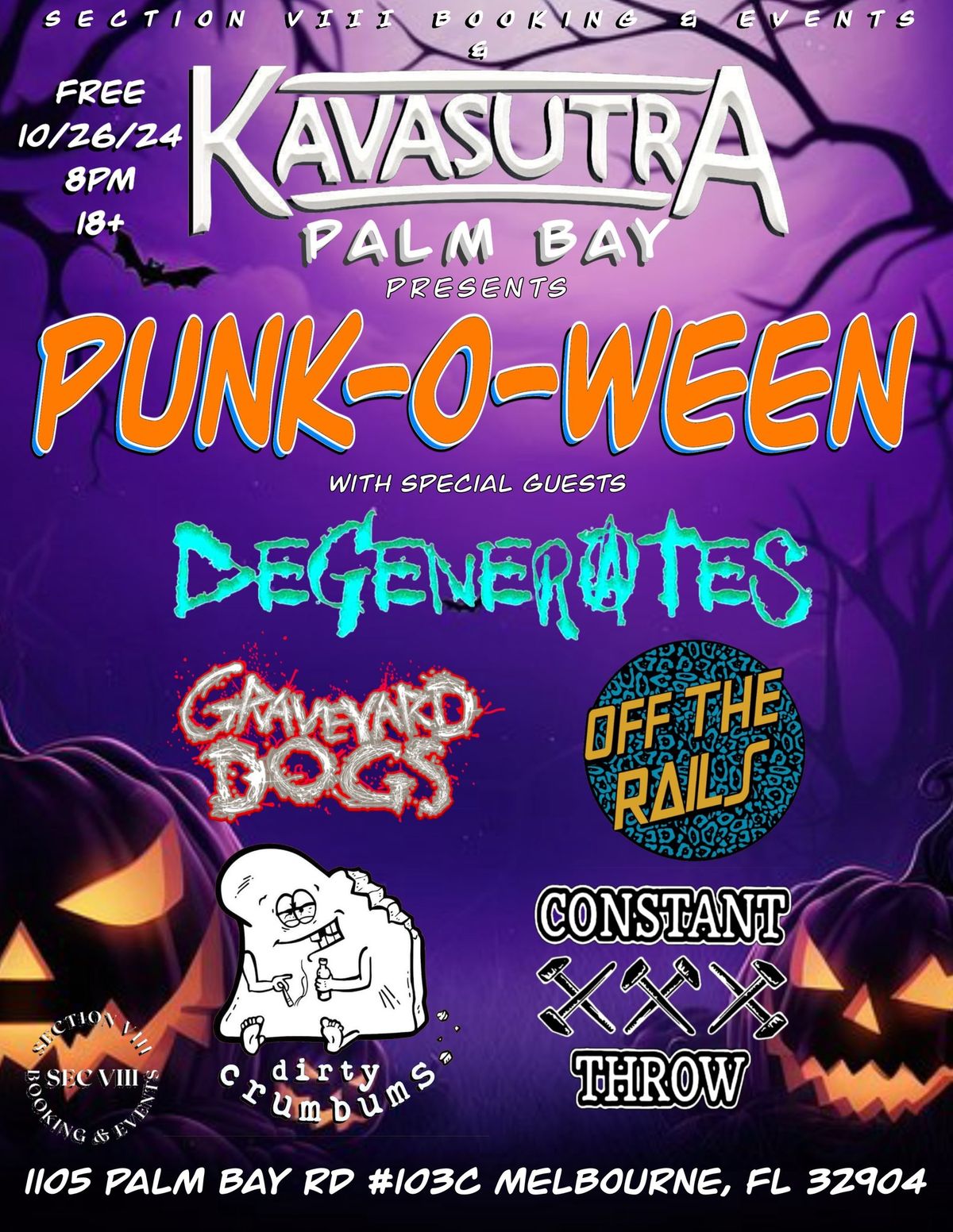 Kavasutra Palm Bay PUNK-O-WEEN