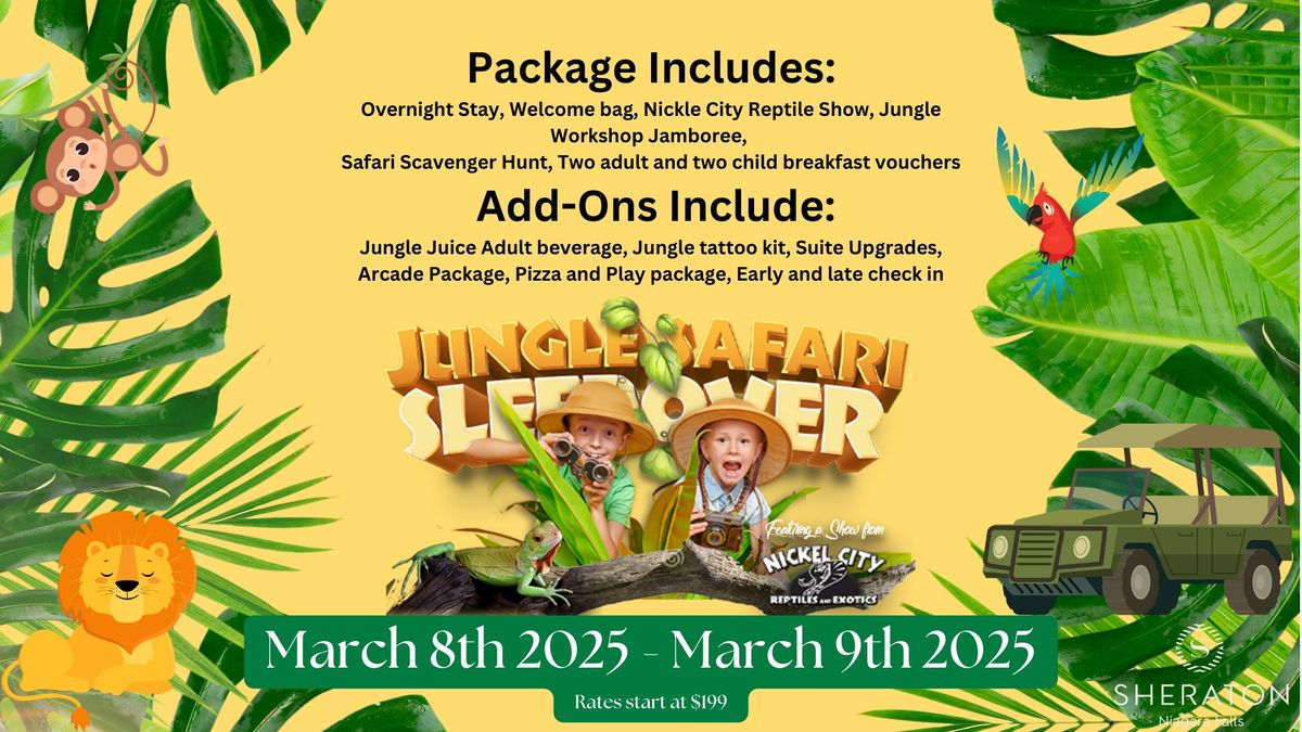 Jungle Safari Sleepover