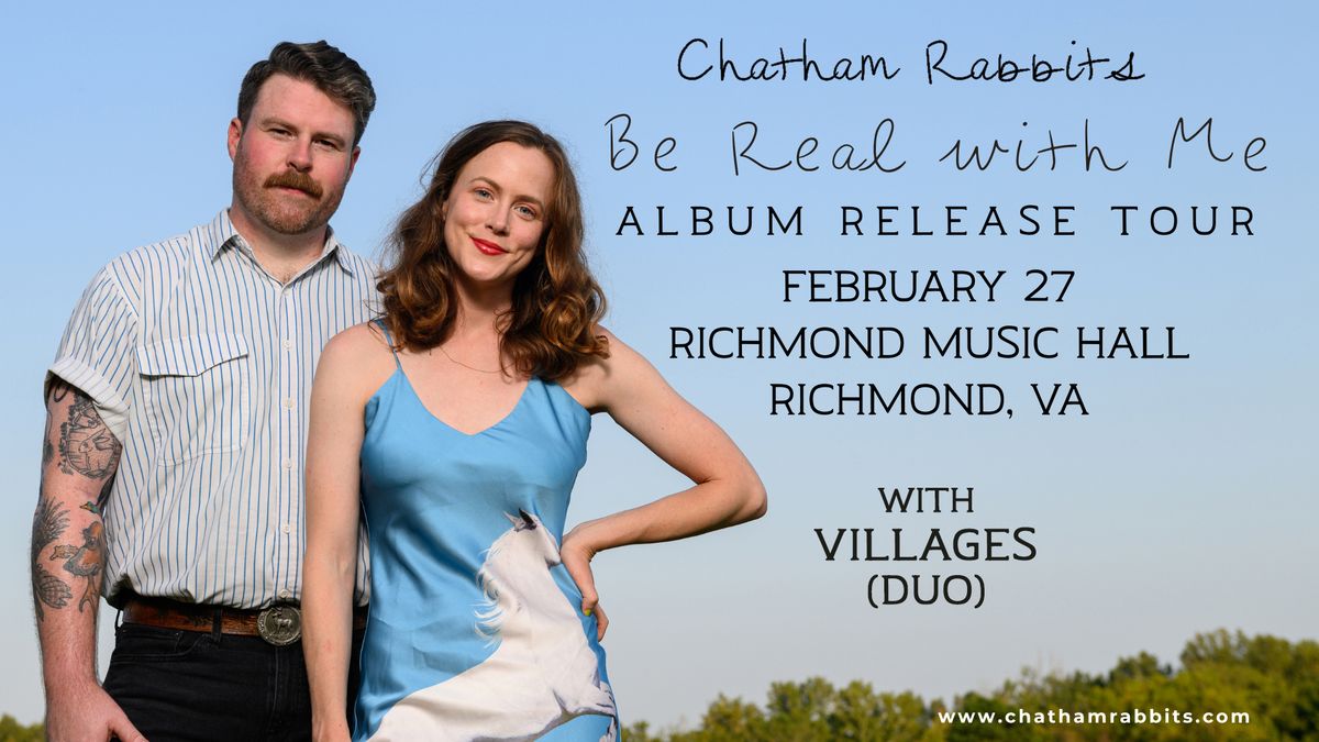 Chatham Rabbits w\/ VILLAGES (Duo) at Richmond Music Hall 2\/27\/25