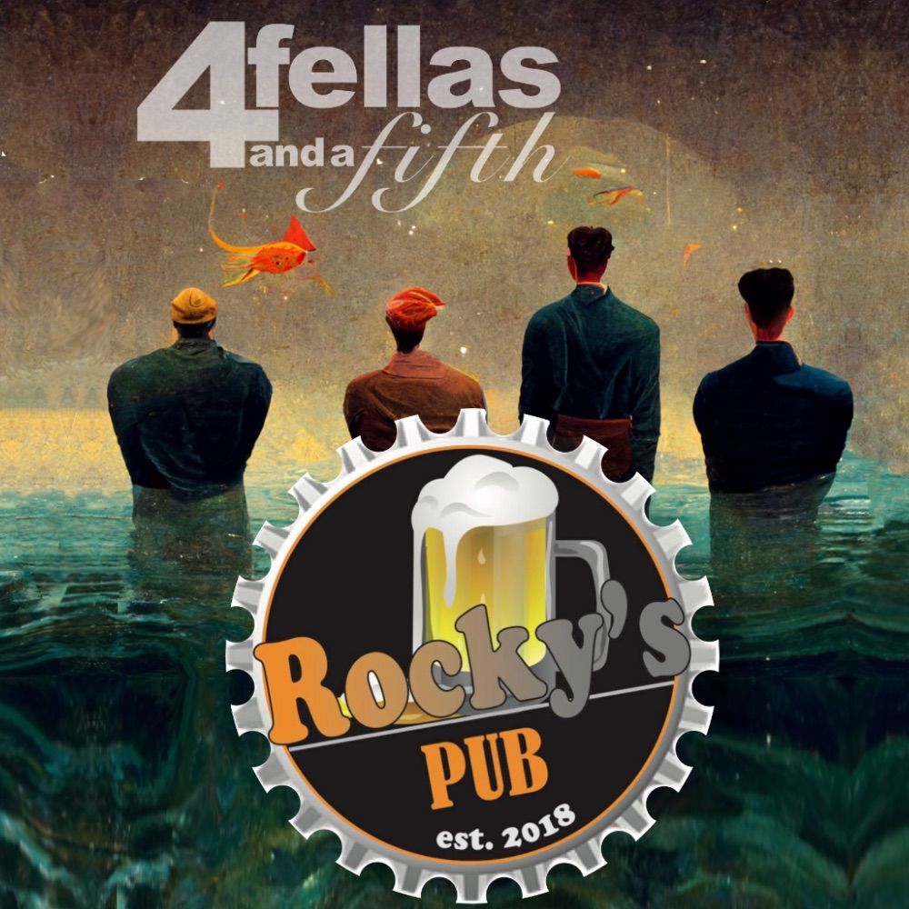 4 Fellas and a Fifth at Rocky\u2019s Pub