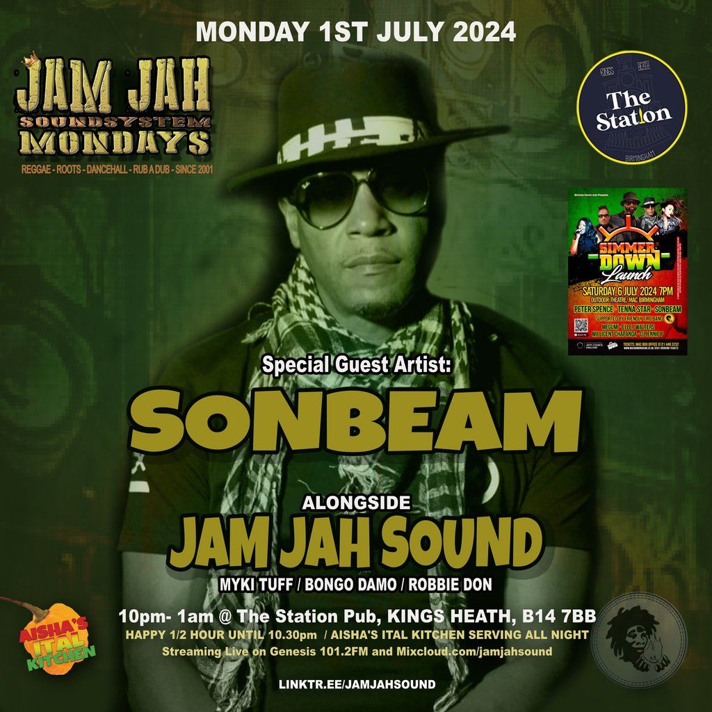 Jam Jah Mondays ft Sonbeam (live PA)