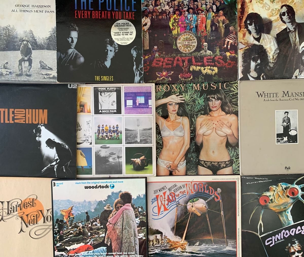 Huge Pop and Rock Vinyl Record Sale Albany & Orewa