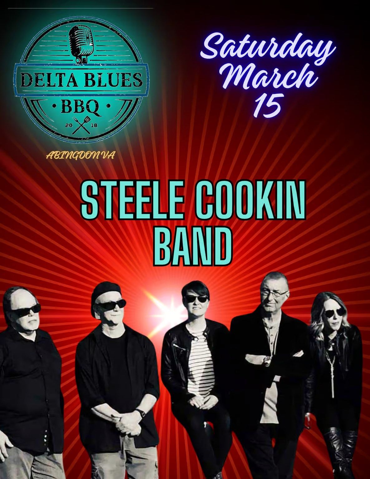 Steele Cookin' Band at Delta Blues Abingdon