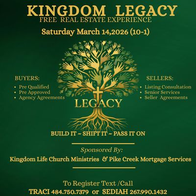 Kingdom Legacy Real Estate Experience