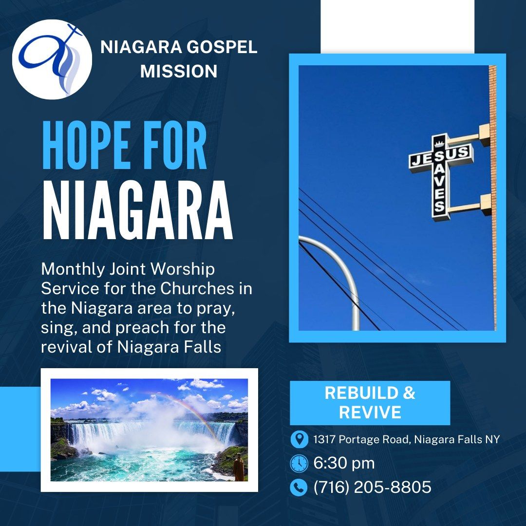 Hope For Niagara Joint Worship Service