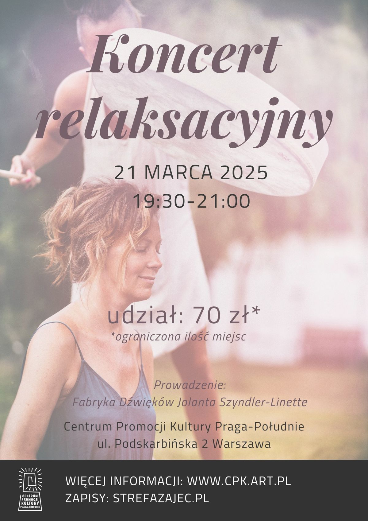 Koncert relaksacyjny - sala taneczna