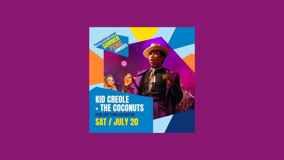 Kid Creole & The Coconuts plus City Funk Orchestra